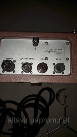 Описание и применение анемометра кранового сигнального М-95-М2:
Анемометр сигнал. . фото 4