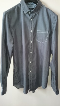 Очень стильная молодёжная рубашка ESPRIT Collection в приталенном фасоне.
Лёгка. . фото 3