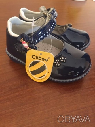 Новые лаковые туфли фирмы "Clibee" ни разу не носились,новые... размер 23,по сте. . фото 1