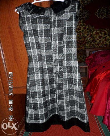 Женское платье-сарафан. Удобное почти новое пару раз одето. размер 44. Можно нос. . фото 3
