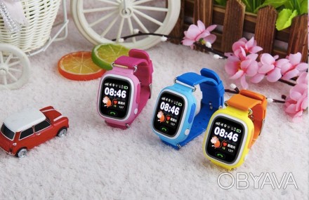 Детские часы с GPS трекером Q90 выпускаются на сегодняшний день в трех нарядных . . фото 1