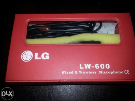 Микрофон LG LW-600 очень качественое звучание есть функцыя радиотеки без кабеля.. . фото 9