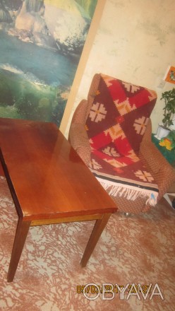 Кресла имеют 2 отдельные подушки и подголовники, столик стандароный.. . фото 1