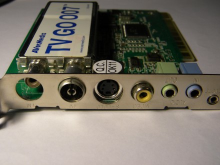 Підєднання - PCI
Тип тюнера - аналоговий
Видеозахоплення - Так
FM-тюнер - Так. . фото 3