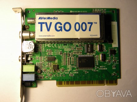 Підєднання - PCI
Тип тюнера - аналоговий
Видеозахоплення - Так
FM-тюнер - Так. . фото 1