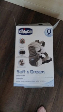 Продам рюкзак-кенгуру Chicco Soft&Dream, б/в, стан як новий. 
Нагрудна cумка "N. . фото 6