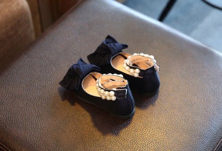 Цвет: темно-синий

Удобные нарядные туфельки для Вашей принцессы.. . фото 3