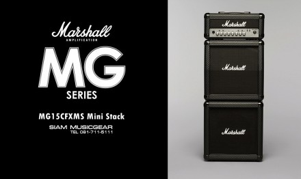 MARSHALL MG15CFXMS представляет собой гитарный микро-стэк, в состав которого вхо. . фото 5