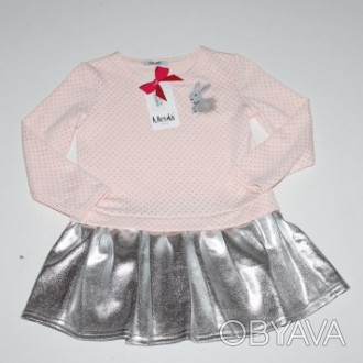 Сукня для дівчинки 60% віскоза,36% поліестер 2917-02 Mevis. . фото 1