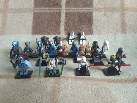 LEGO Мини-фигурки из серии Star Wars.

В наличии большое количество фигурок из. . фото 4
