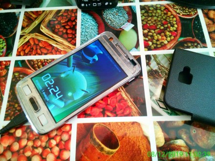 Телефон Samsung, б/у . Працює відмінно . На дві сімкарти. 4 дюйма екран . Потріб. . фото 3