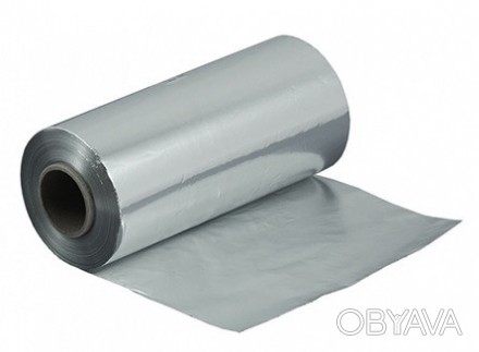 Универсальная высококачественная фольга (серебро, 12микрон, размер 12смх250м) дл. . фото 1