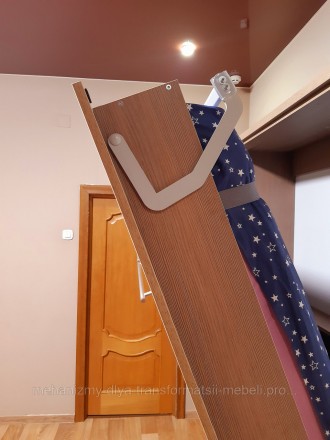 Шкаф - кровать вертикальная
Тип кровати двухспальная
Тип раскладывания (складыва. . фото 7