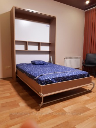 Шкаф - кровать вертикальная
Тип кровати двухспальная
Тип раскладывания (складыва. . фото 2
