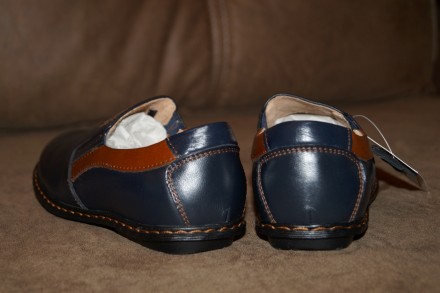 Качественные, удобные и оригинальные туфли для мальчика.
Пошиты из натуральной . . фото 6
