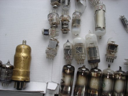Лампа электронная (радио), различные, разбитые или без маркировки, 38 шт, Состоя. . фото 8