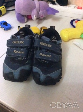 Продам кроссовки фирмы geox, размер 22. Состояние на фото.. . фото 1
