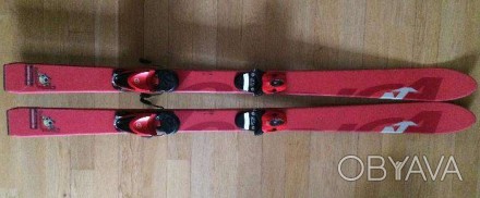 Качественный детский горнолыжный набор, состоящий из:
1) Лыжи "Nordica Super N". . фото 1