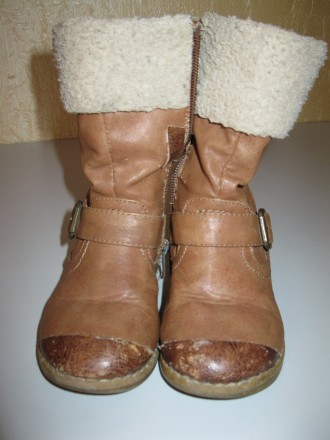 Сапожки демисезонные удобные в носке на молнии, размер по стельке 15 см.(ЮЗ Руст. . фото 3