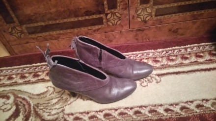 Очень красивые, легкие, удобные кожаные ботинки 
Итальянские
Полномерный 37 ра. . фото 12