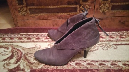 Очень красивые, легкие, удобные кожаные ботинки 
Итальянские
Полномерный 37 ра. . фото 9