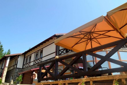 Летние солнцезащитные зонты для кафе, баров, ресторанов, бассейнов и отдыха в са. . фото 2