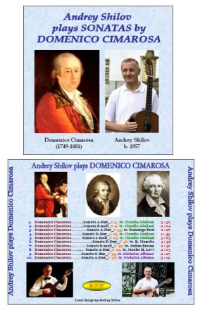 Первый в мире CD с записями Сонат Доменико Чимарозы в исполнении на классической. . фото 3