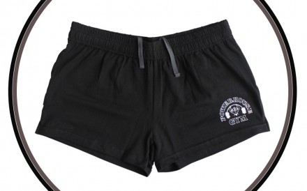 Короткие хлопковые шорты для тренировок Power House Gym и Golds Gym. Благодаря у. . фото 9