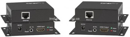 Передатчик и приемник NetworkAV KanexPro  эффективно  усиливает сигнал HDMI до 1. . фото 2