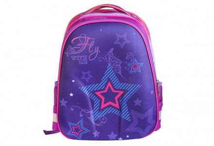 Рюкзак шкільний каркасний для дівчинки Kidis Star 7197 39*30*18 см 7197
 
Рюкзак. . фото 2