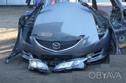 Продается Бампер передний на Mazda 6 2008-2012 в б/у состоянии. Фото соответству. . фото 1