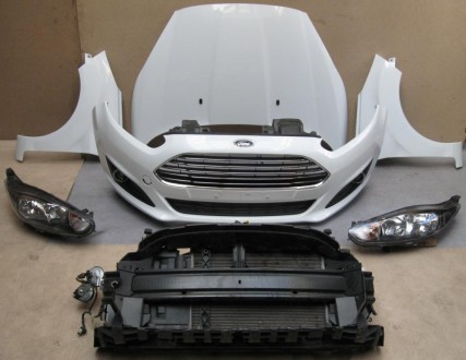 Продается Бампер передний на Ford Fiesta mk7 в б/у состоянии. Фото соответствует. . фото 2