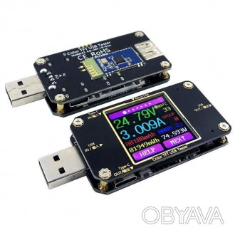 
Тестер USB A3-B з Bluetooth підключенням до ПК
Професійний тестер з можливістю . . фото 1