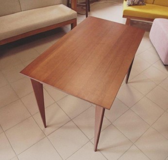 Кухонный обеденный стол из натурального дерева «Милан» – это стильный, современн. . фото 3