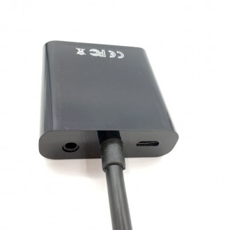 Адаптер конвертер видео + аудио 1080P + Питание
Адаптер для преобразования HDMI . . фото 6