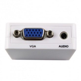 HDV-M630 преобразовывает входной HDMI сигнал в VGA и стерео аудио сигналы. Подде. . фото 4