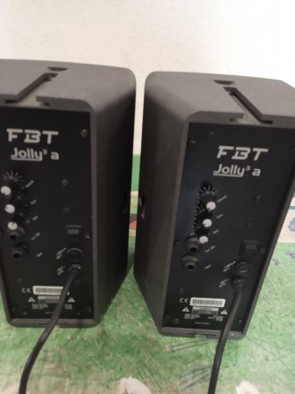 Продам студійні монітори FBT Jolly 3a. Активні колоночки привезені з Європи в ід. . фото 3