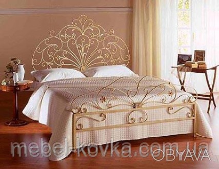 Кованая кровать - это утонченный предмет интерьера он украсит собой любую дом ес. . фото 1