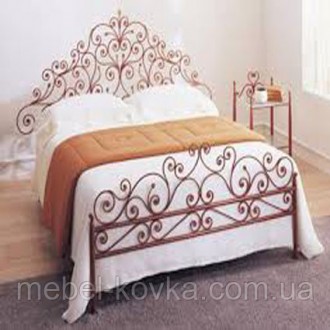 Металлическая кровать - это эксклюзивный обьект мебели он украсит собой любую до. . фото 3