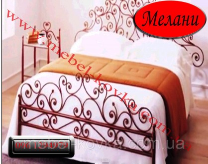 Металлическая кровать - это эксклюзивный обьект мебели он украсит собой любую до. . фото 2
