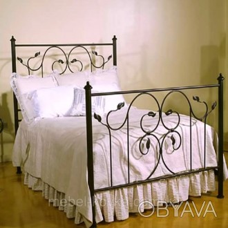 Кованая кровать - это утонченный предмет дизайна он украсит собой любую квартиру. . фото 1