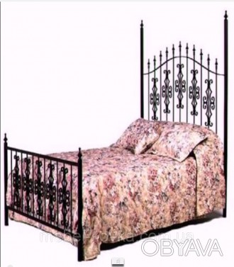 Металлическая кровать - это утонченный предмет дизайна он украсит собой любую кв. . фото 1
