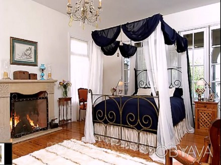 Металлическая кровать - это изысканный обьект дизайна он украсит собой любую дом. . фото 1