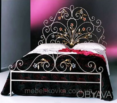 Железная кровать - это изысканный предмет дизайна он украсит собой любую квартир. . фото 1