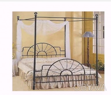 Железная кровать - это утонченный предмет мебели он украсит собой любую комнату . . фото 1