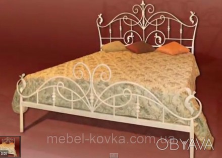 Кованая кровать - это эксклюзивный обьект мебели он украсит собой любую комнату . . фото 1