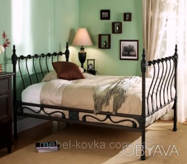 Кованая кровать - это утонченный вариант дизайна он украсит собой любую комнату . . фото 1