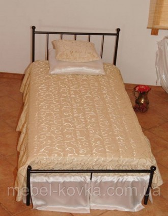 Железная кровать - это изысканный обьект интерьера он украсит собой любую спальн. . фото 2