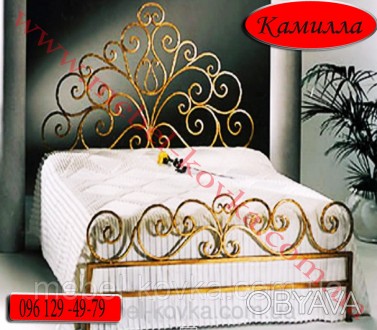 Кованая кровать - это эксклюзивный вариант дизайна он украсит собой любую спальн. . фото 1