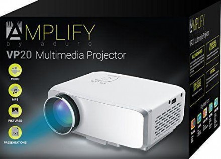 Портативный мультимедийный светодиодный проектор VP20 с яркостью 800 Lumen с вхо. . фото 10